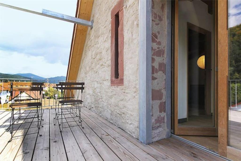 Ferienwohnung Alte Scheune Schopfheim Exteriör bild